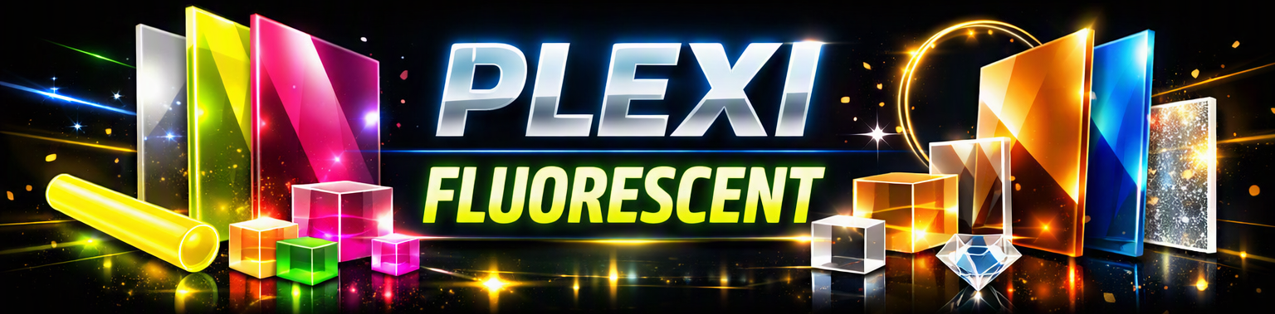 BANER PLEXI FLUORESCENT